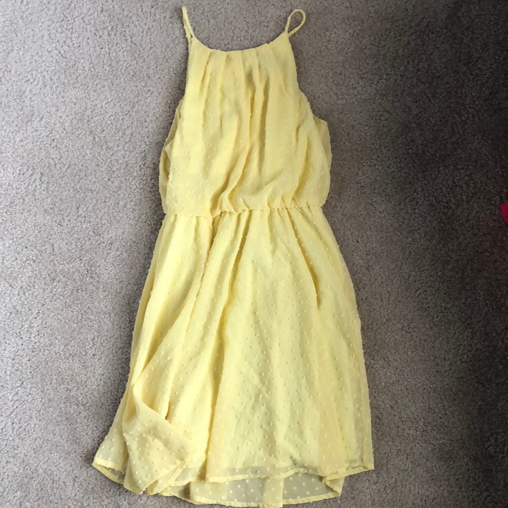 Yellow dress